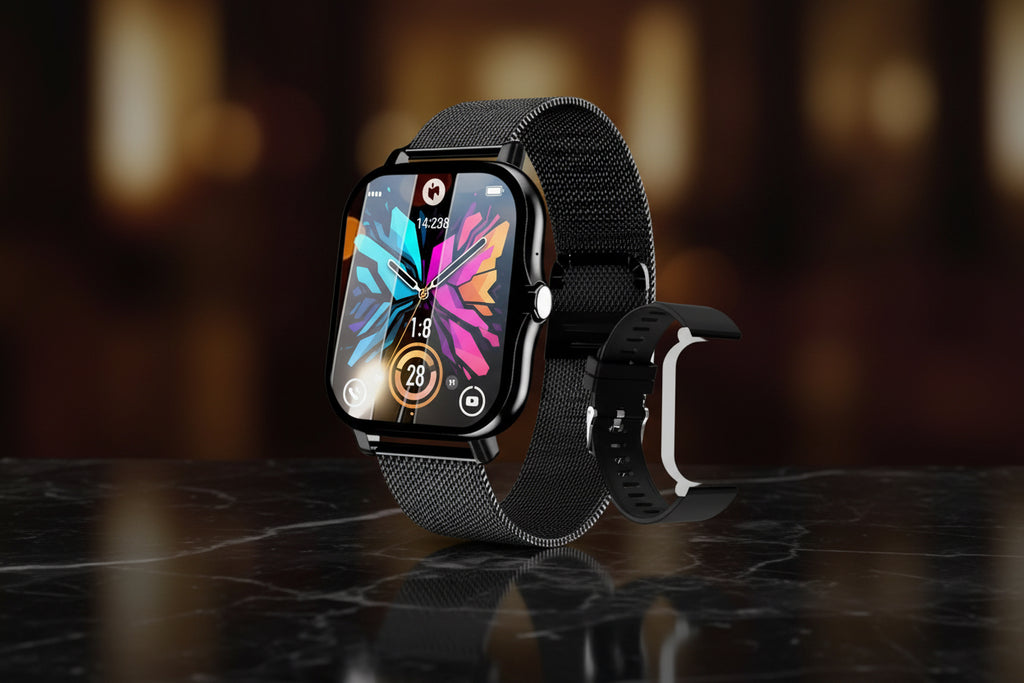 2025 New Smart Watch Bluetooth Call Message Reminder Man Woman Gift Full Touch Screen Sports Fitness Smart Watch